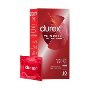 durex ultra thin 10pcs israel