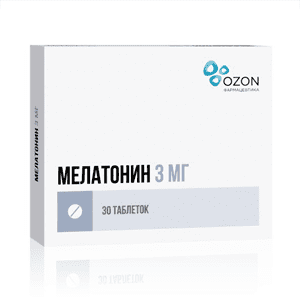 melatonin 3mg 30 tabletok israel