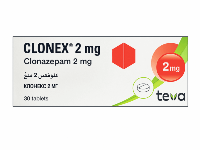 Clonex 2mg: Ваше решение для спокойствия и здорового сна