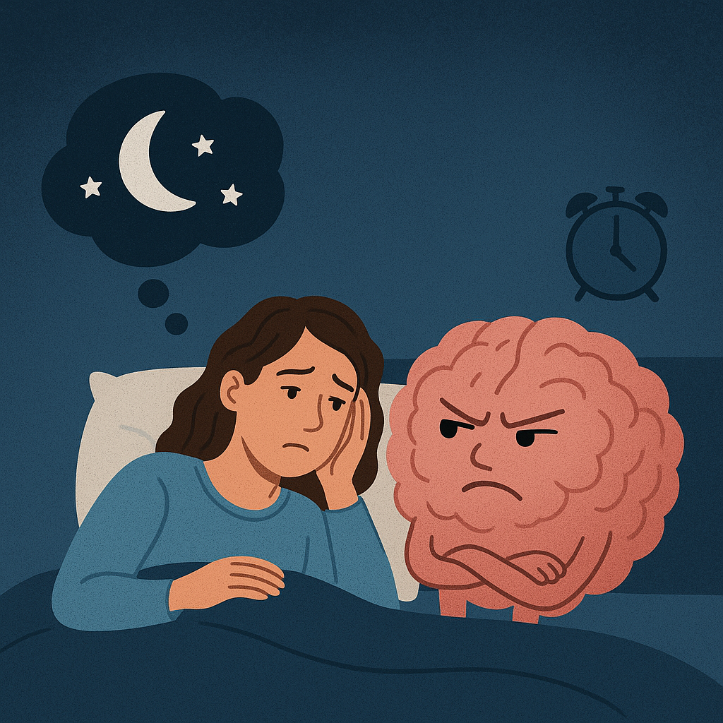 Трудности с засыпанием: почему мозг отказывается «выключаться»